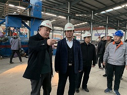 市应急局领导来司调研指导