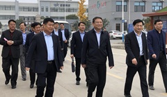 省税务局巡查员来我公司参观指导